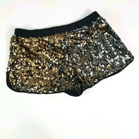 Forever 21 High Rise Sequin Shorts - Picture 5 of 6